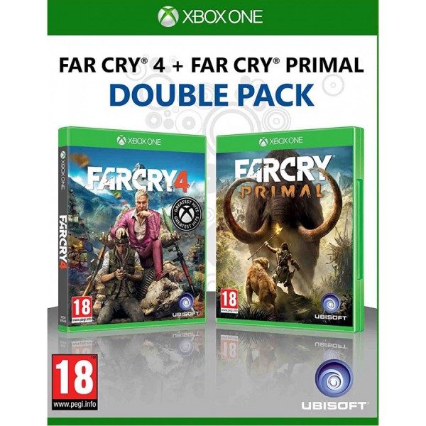 Игра Far Cry Primal + Far Cry 4 Double Pack за Xbox One (безплатна доставка)